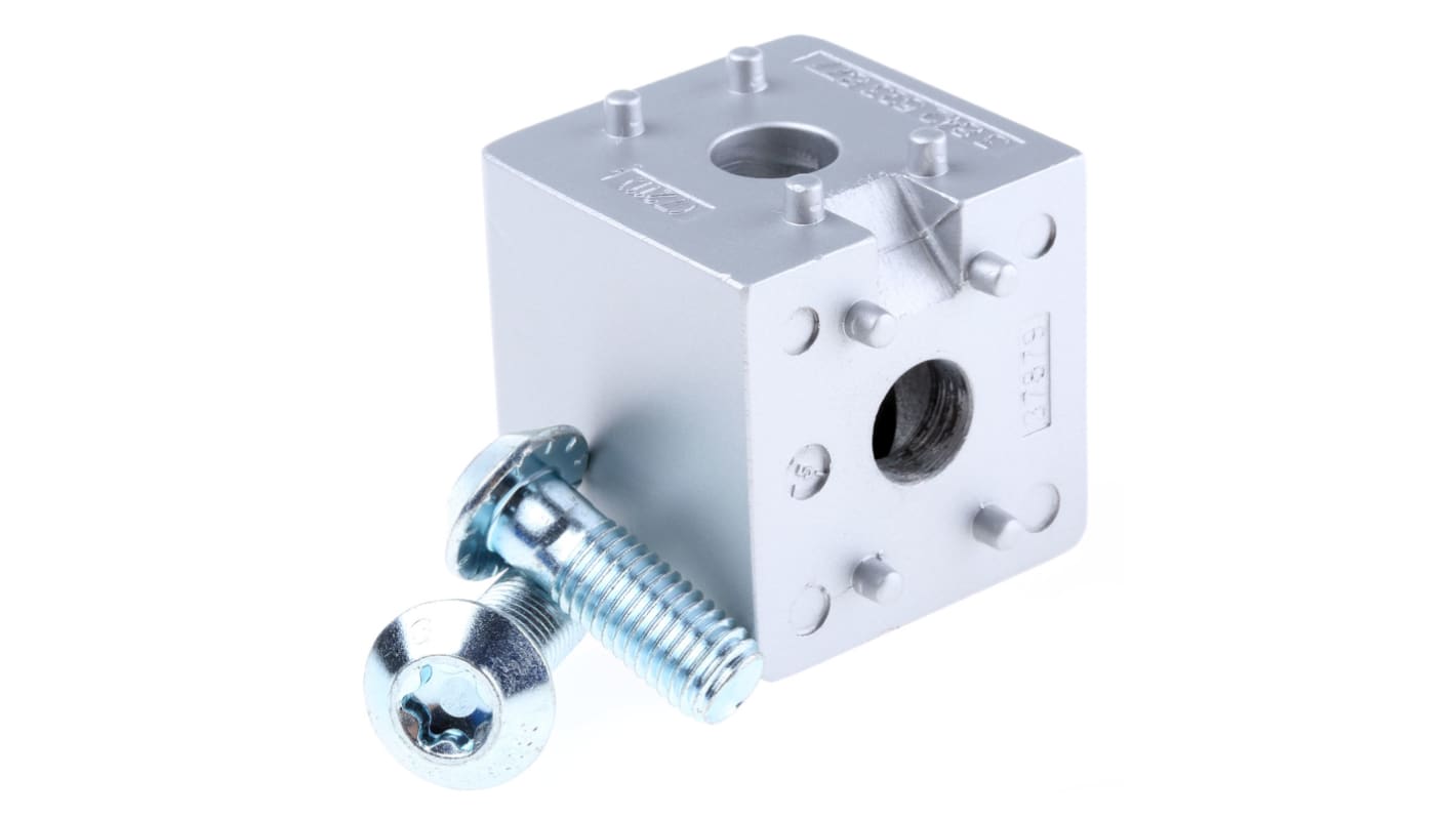 Bosch Rexroth Merevítőprofil, Kocka-összekötő 30mm, 10mm-es vájathoz S12