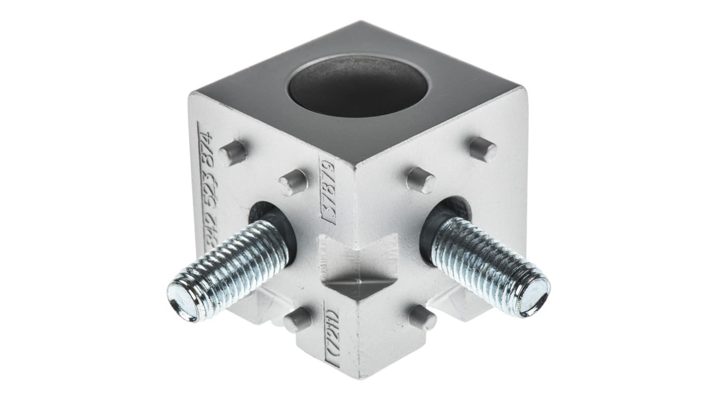Bosch Rexroth 接続部品 M8, S12 キューブコネクタ アルミ