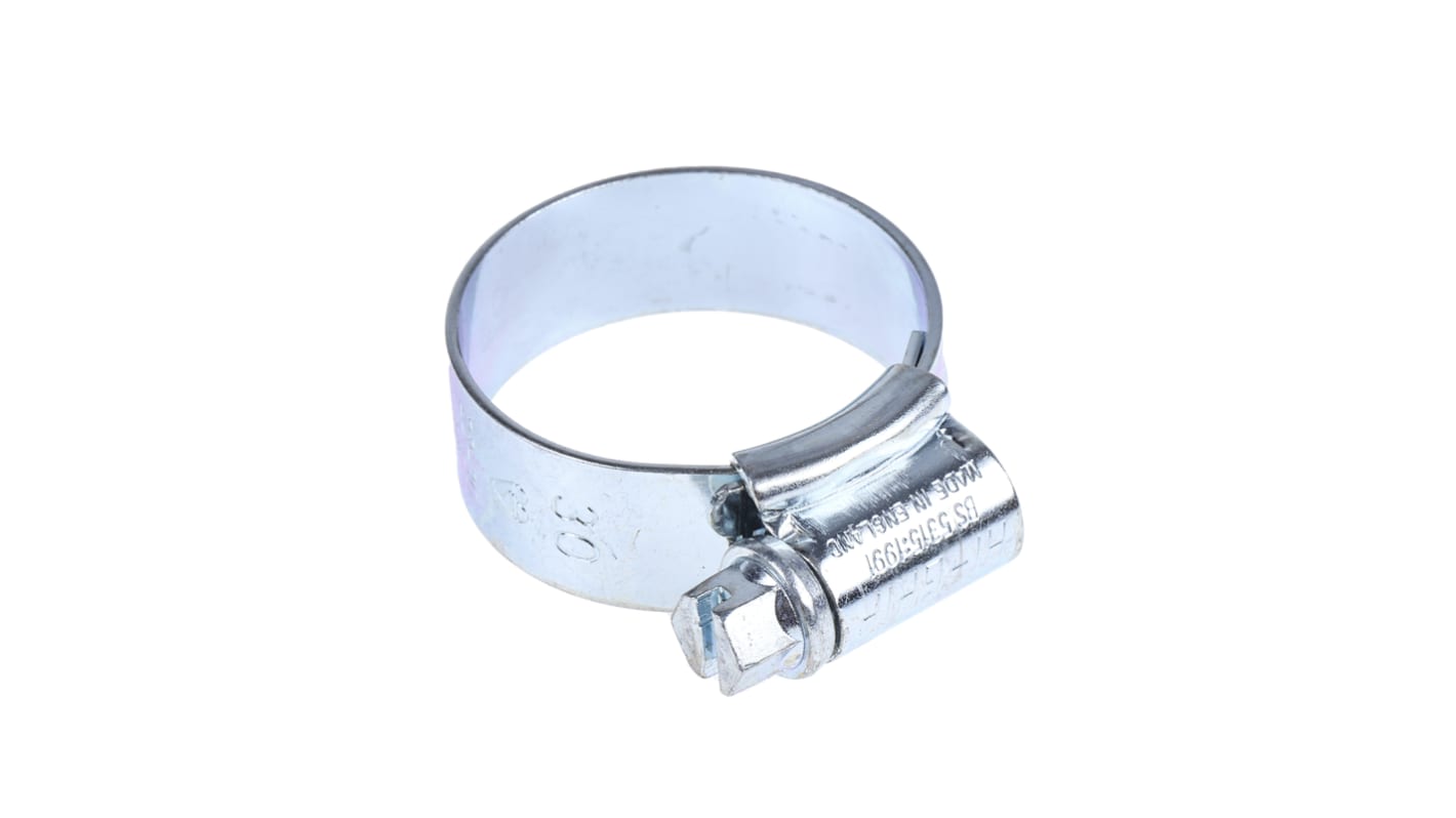 HI-GRIP 钢卡箍, 22 → 30mm内径, 带宽13mm, 蜗杆传动