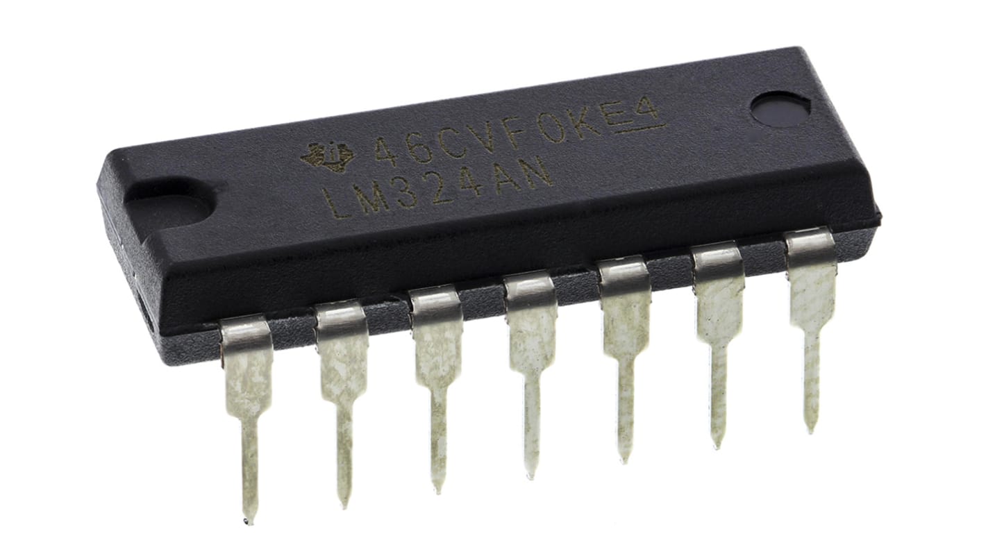 Texas Instruments CD4011BE, Quad 2-Input NAND Logic Gate, 14-Pin PDIP