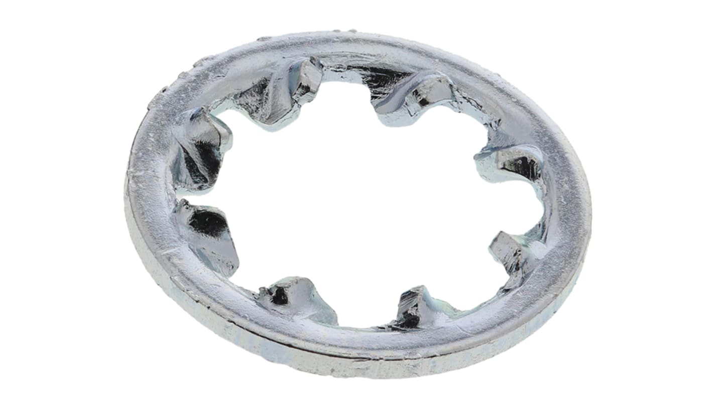 Rondelle antivibration RS PRO pour vis M6, Acier Galvanisé brillant