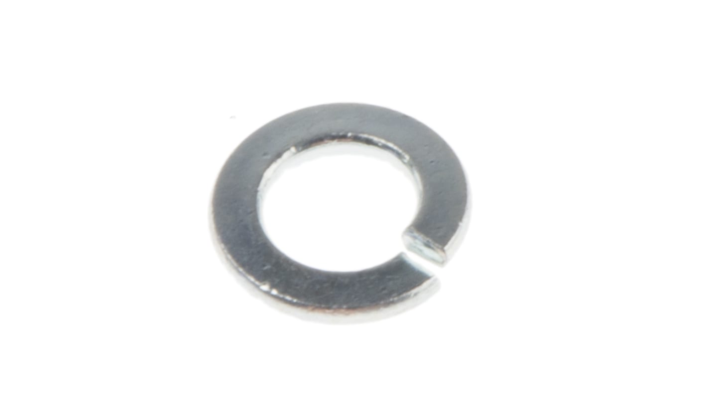 ZnPt steel 1 coil spring washer,M2.5