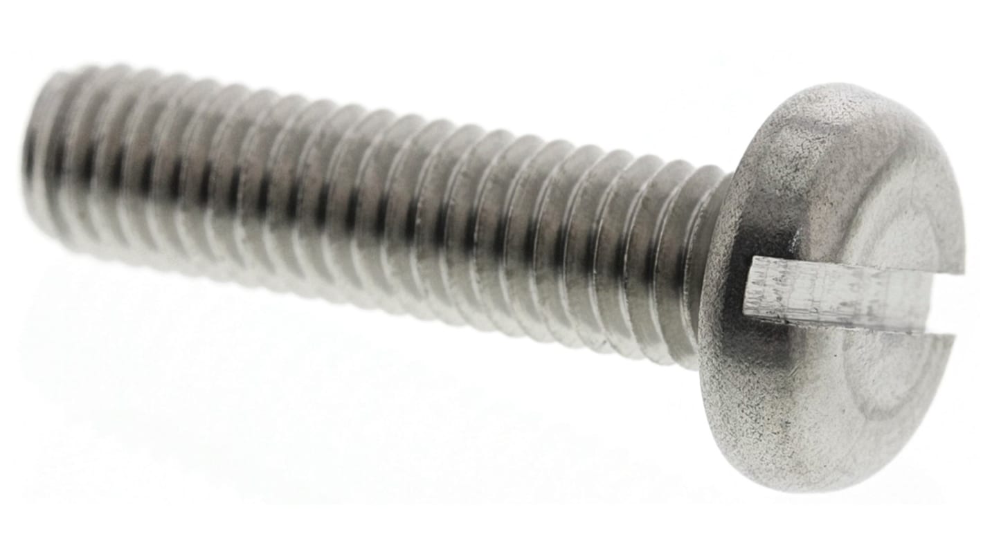 Śruby maszynowe M5 łeb z łbem walcowym soczewkowym Stal nierdzewna długość 20.0mm skok 0.80mm