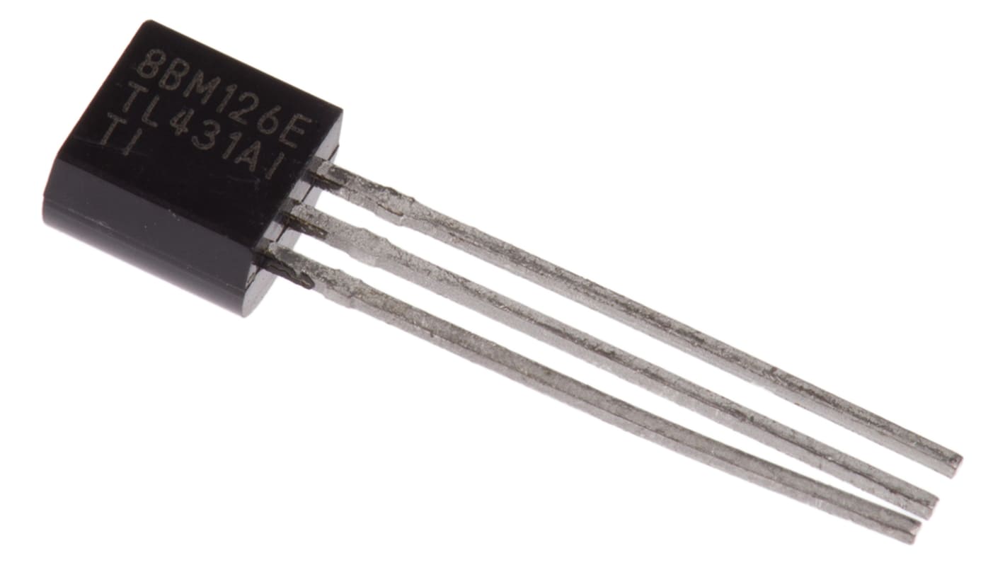 Texas Instruments Adjustable Shunt Voltage Reference 2.5 - 36V ±1.0 % 3-Pin TO-92, TL431AILP