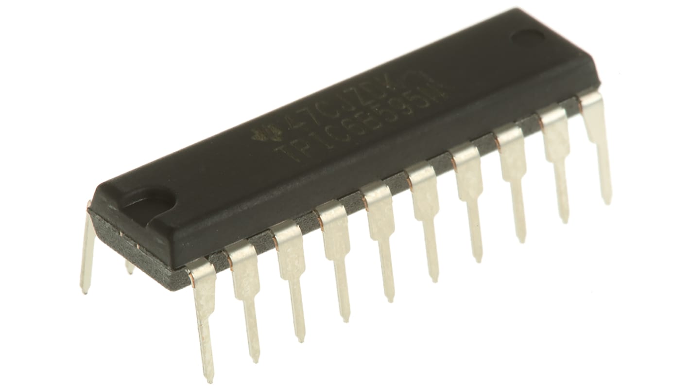 Texas Instruments シフト レジスタ 8ステージ シフトレジスター 単方向, 20-Pin PDIP 1 TPIC6B595N