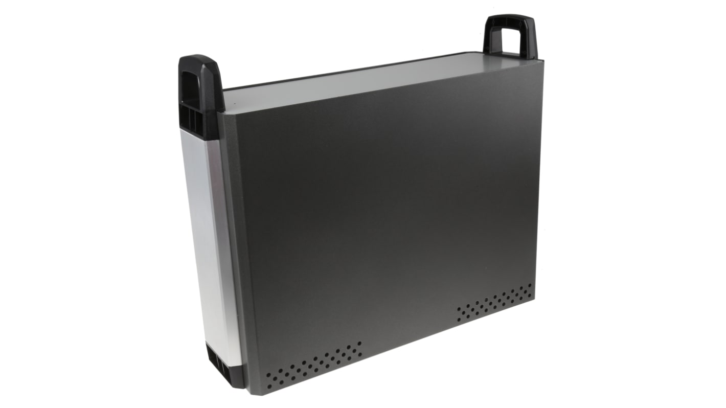 CAMDENBOSS 110 Series Grey Aluminium Instrument Case, 427.5 x 351 x 130mm