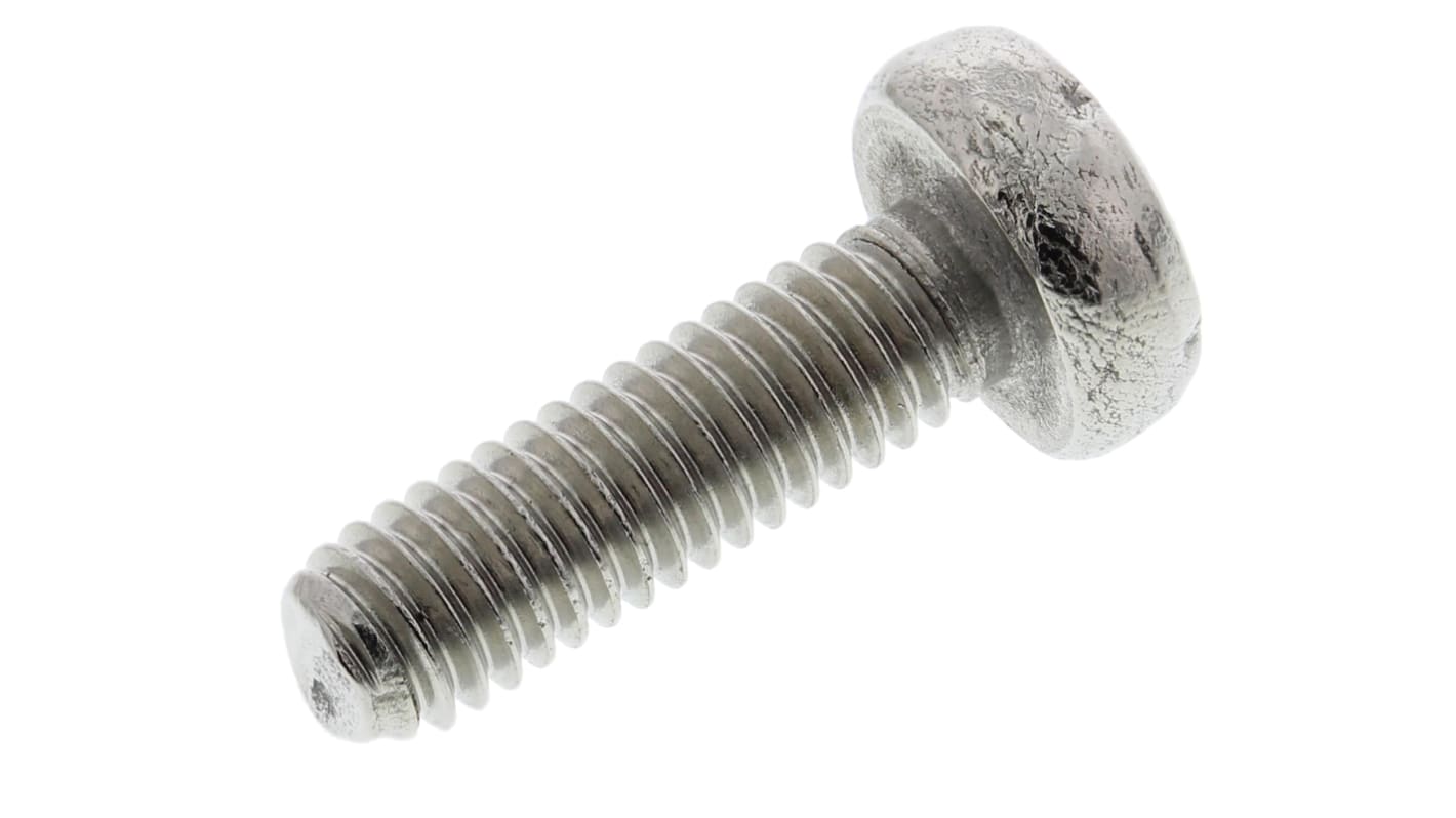 Śruby maszynowe M3.5 łeb z łbem walcowym soczewkowym Stal nierdzewna długość 12.0mm skok 0.60mm