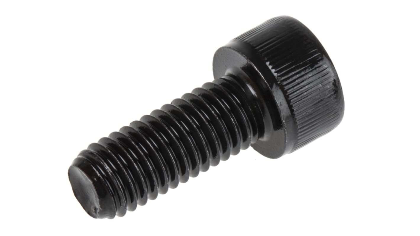 Śruba imbusowa M8 długość 20mm Nakrętka, gniazdo sześciokątne Stalowe RS PRO