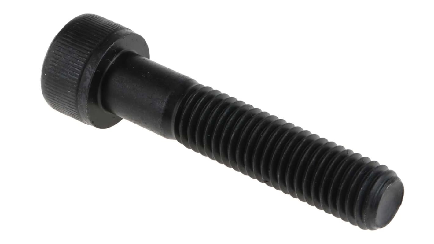 Śruba imbusowa M10 długość 50mm Nakrętka, gniazdo sześciokątne Stalowe RS PRO