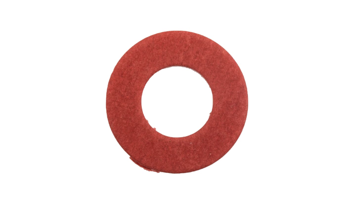 RS PRO Unterlegscheiben für M10 Schrauben Unterlegscheibe, 1.50mm x 10.50mm x 21.0mm, Vulkanfiber