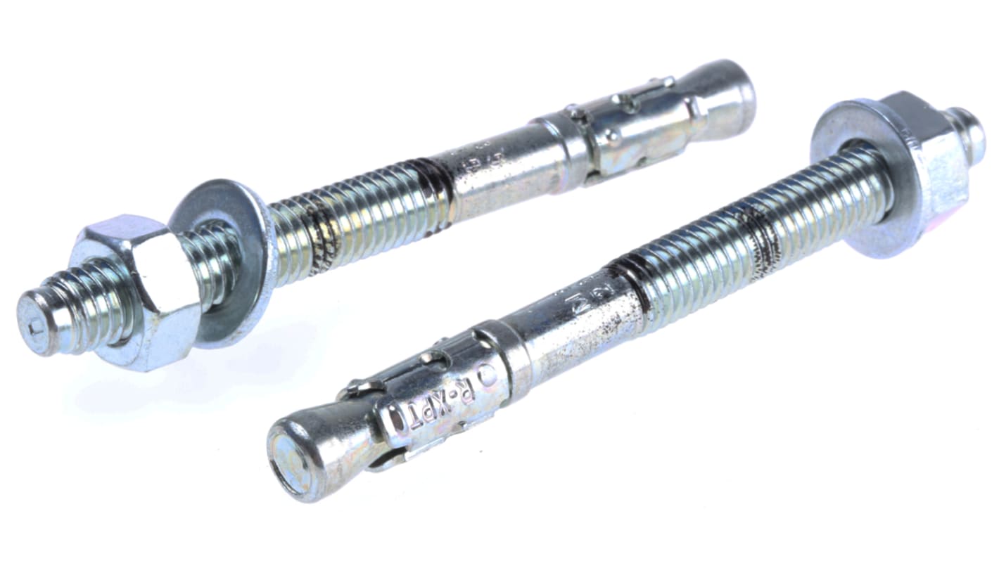 Śruba przelotowa dł 85mm 8mm Stalowe Ø 8mm RawlPlug Kotwa