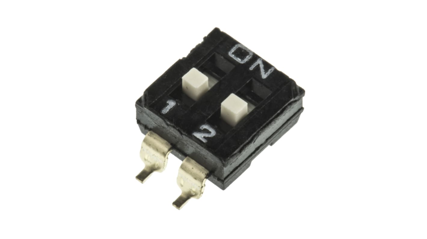 Omron 2 Way Surface Mount DIP Switch DPST