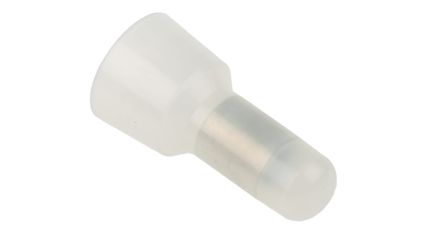 RS PRO Closed End Splice Connector, Clear, Insulated, Tin 2.5 → 6 mm²