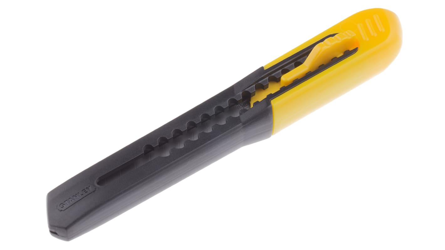 Stanley Safety Knife with Snap-off Blade, Retractable, 9mm Blade Length