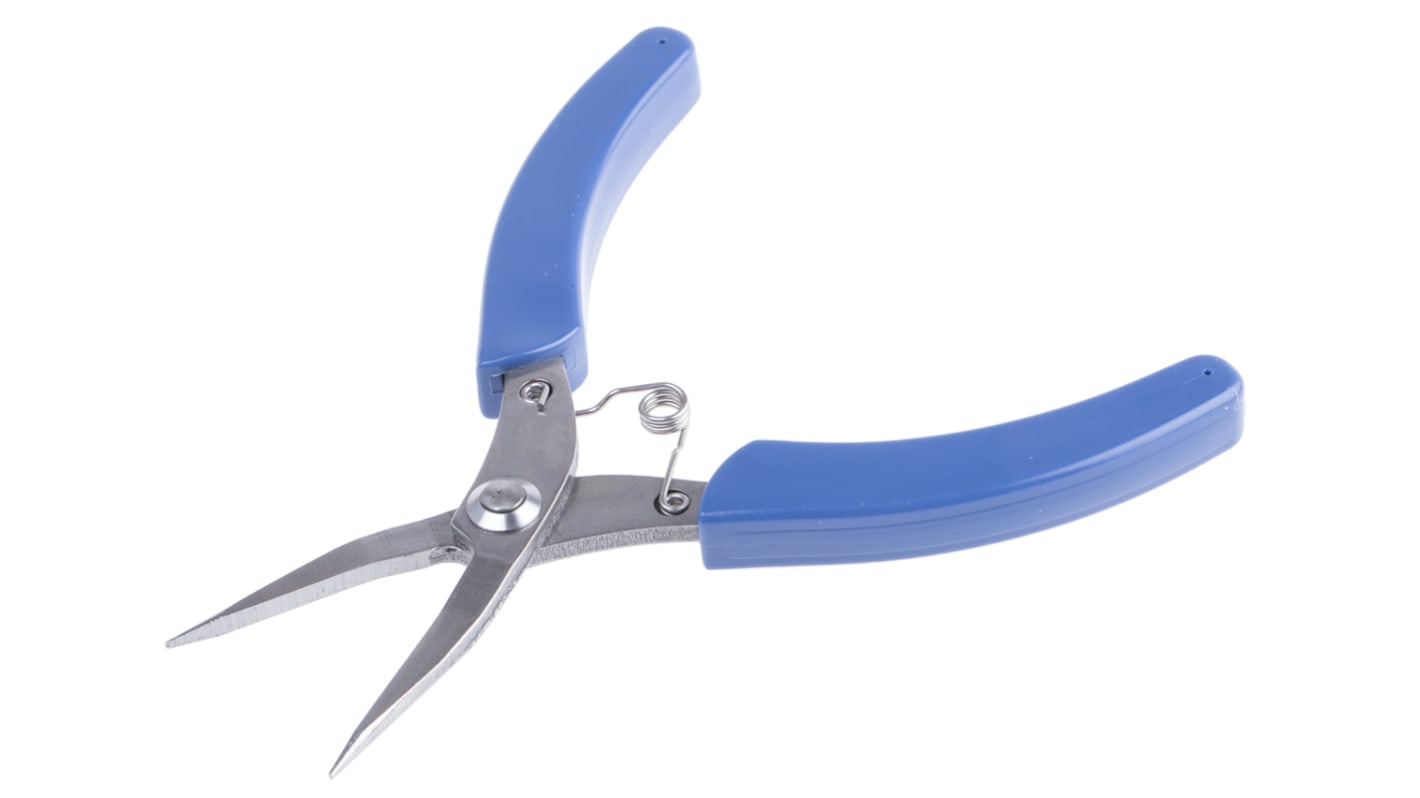 Pinze a becchi tondi RS PRO in Acciaio inox, lungh. 130 mm