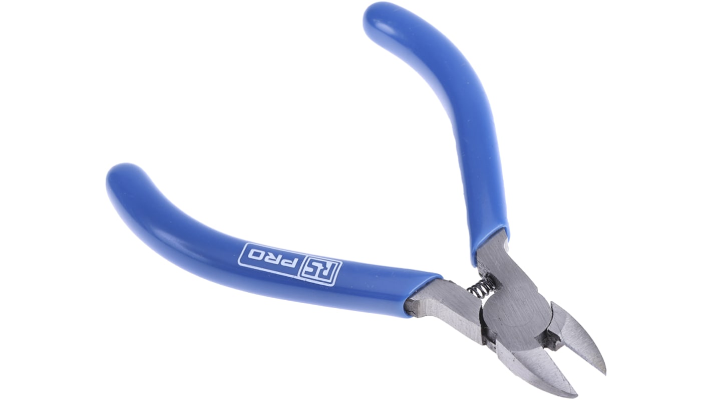 RS PROサイドカッター ニッパー 全体長さ：110 mm 最大切断能力：1.2mm