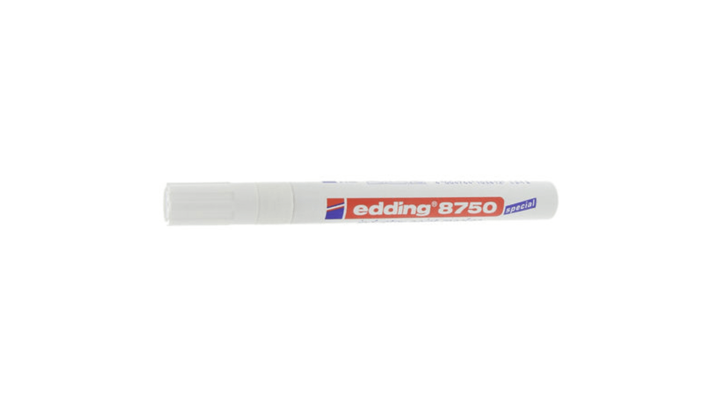 Edding White 2 → 4mm Medium Tip Paint Marker Pen