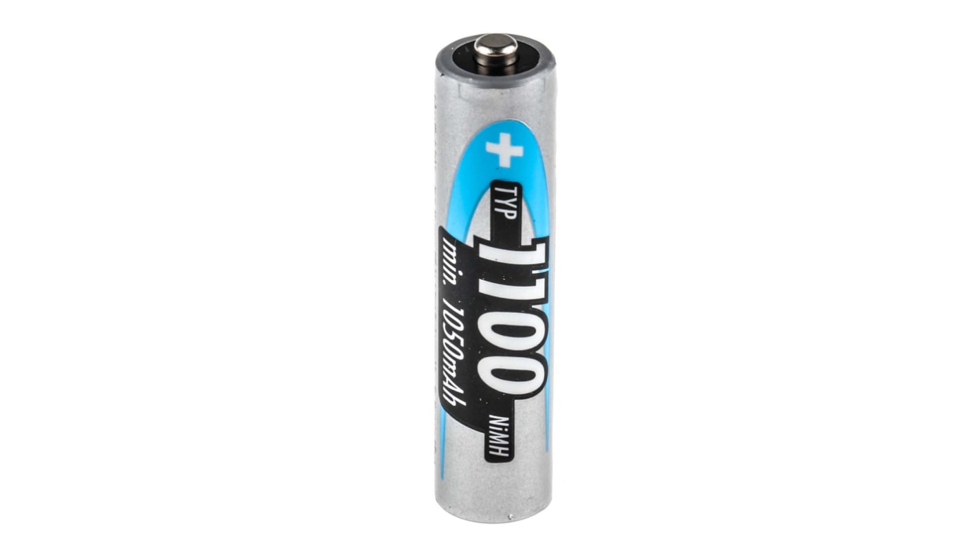 Ansmann NiMH Rechargeable AAA Battery, 1.1Ah, 1.2V