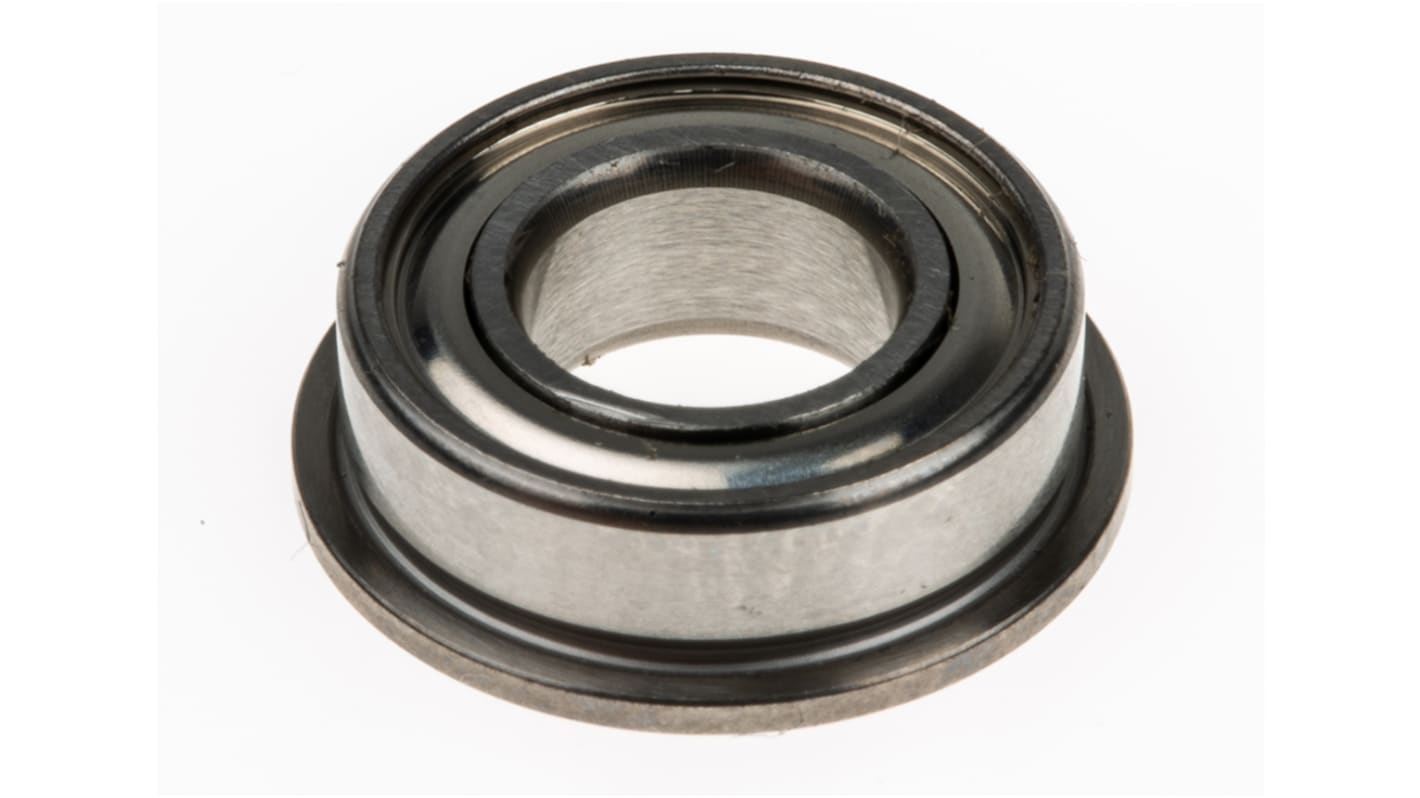NMB Dobbeltradet sporkugleleje Kugleleje, 6mm I.D., 12mm U.D., Løbering bredde: 4mm