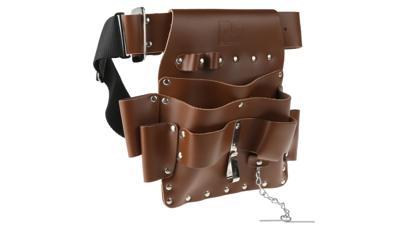 RS PRO Leather Tool Belt Pouch