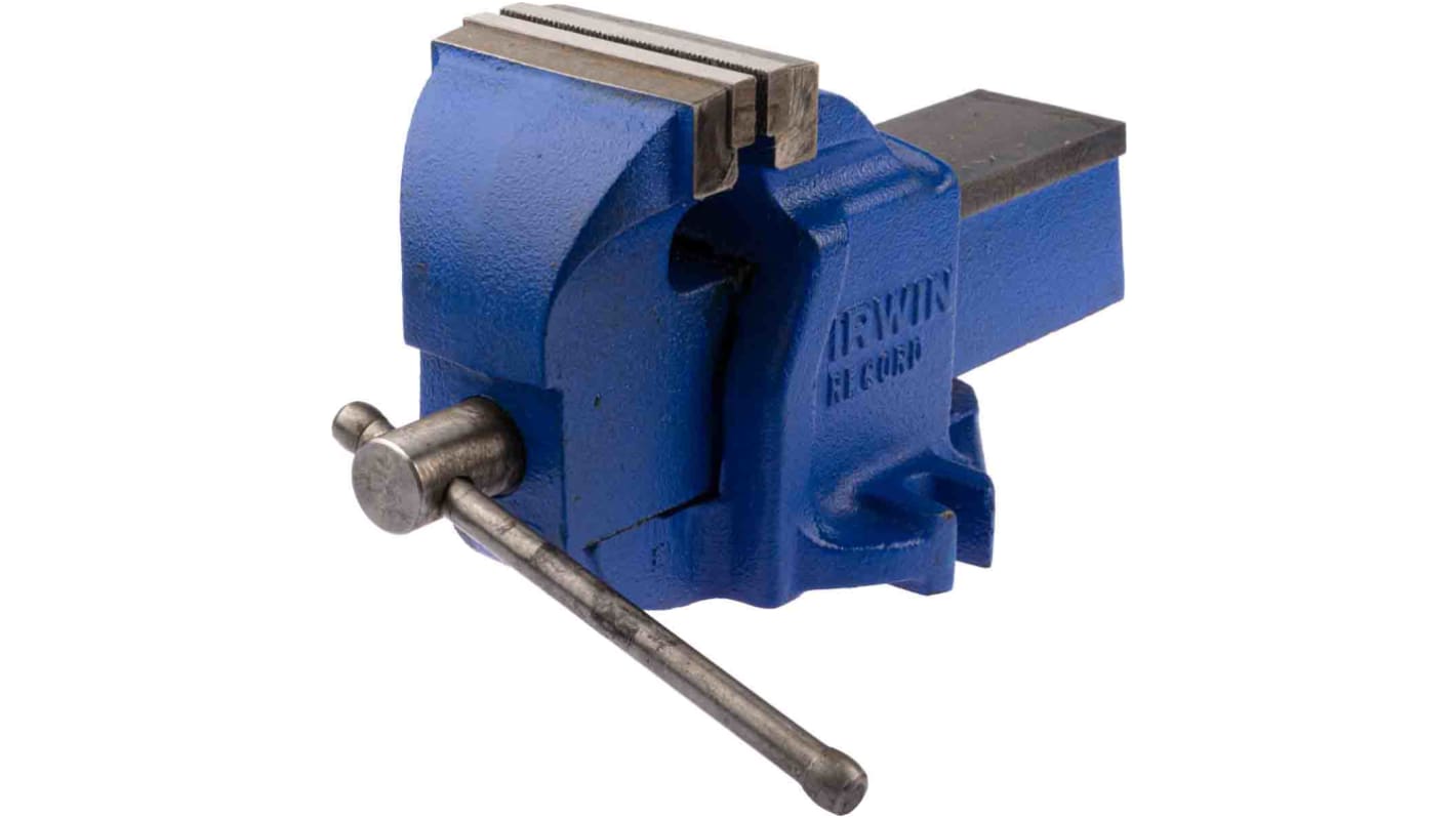 Irwin 台钳, 钳口开度120mm, 钳口宽100mm, 钳口深70mm, 螺栓安装