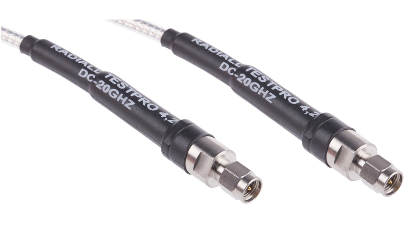 Radiall Male SMA to Male SMA, Terminated