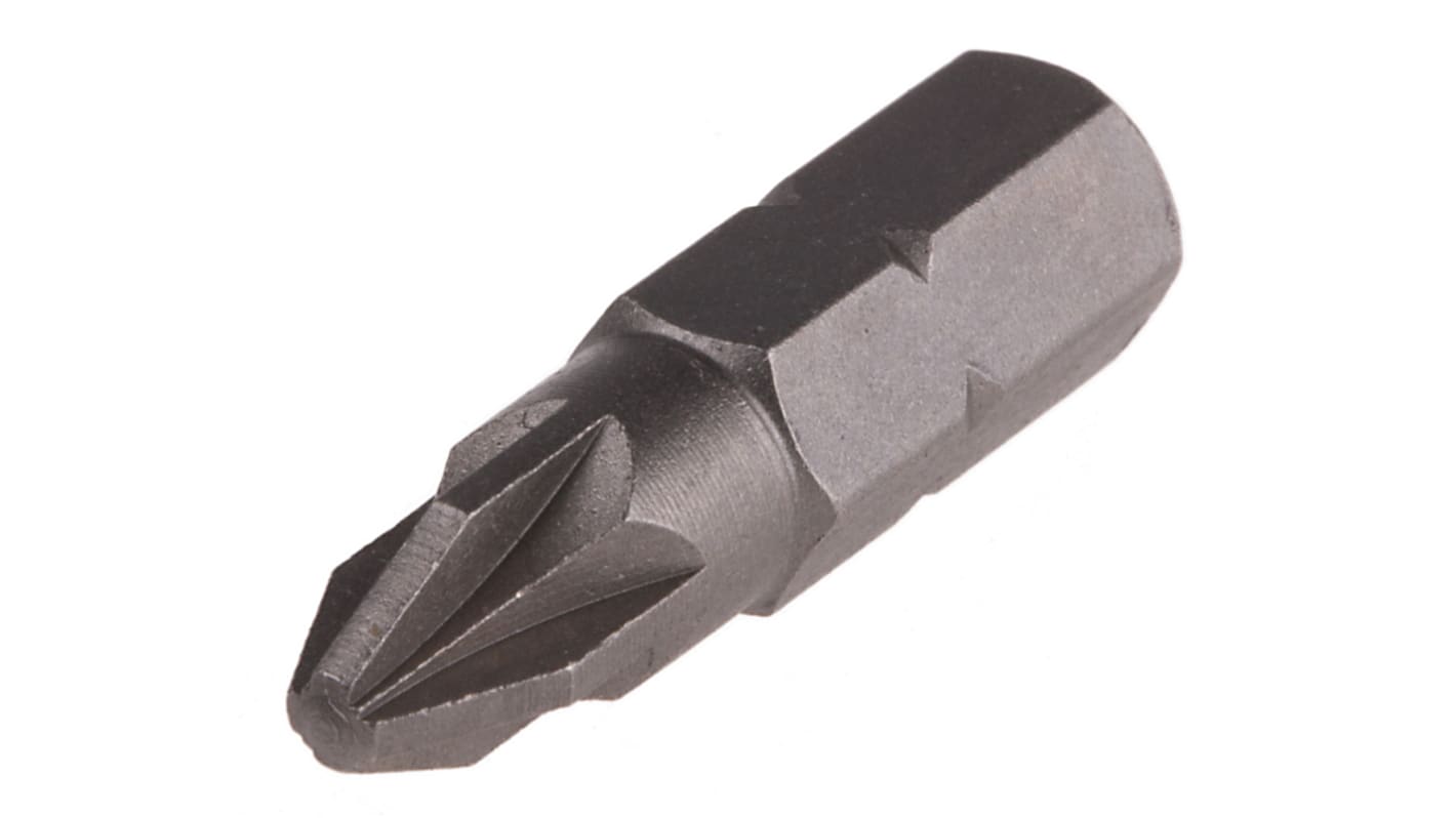 RS PRO Pozidriv Screwdriver Bit, PZ2 Tip