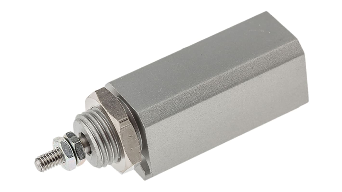 SMC Pneumatic Piston Rod Cylinder - 6mm Bore, 10mm Stroke, CJP2 Series, Double Acting