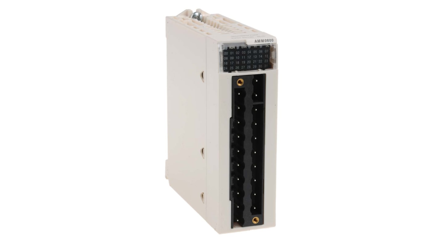 Schneider Electric Modicon X80 PLC I/O-modul til brug med Modicon M340 Indgangtype: Analog, 4 indgange 2 udgange