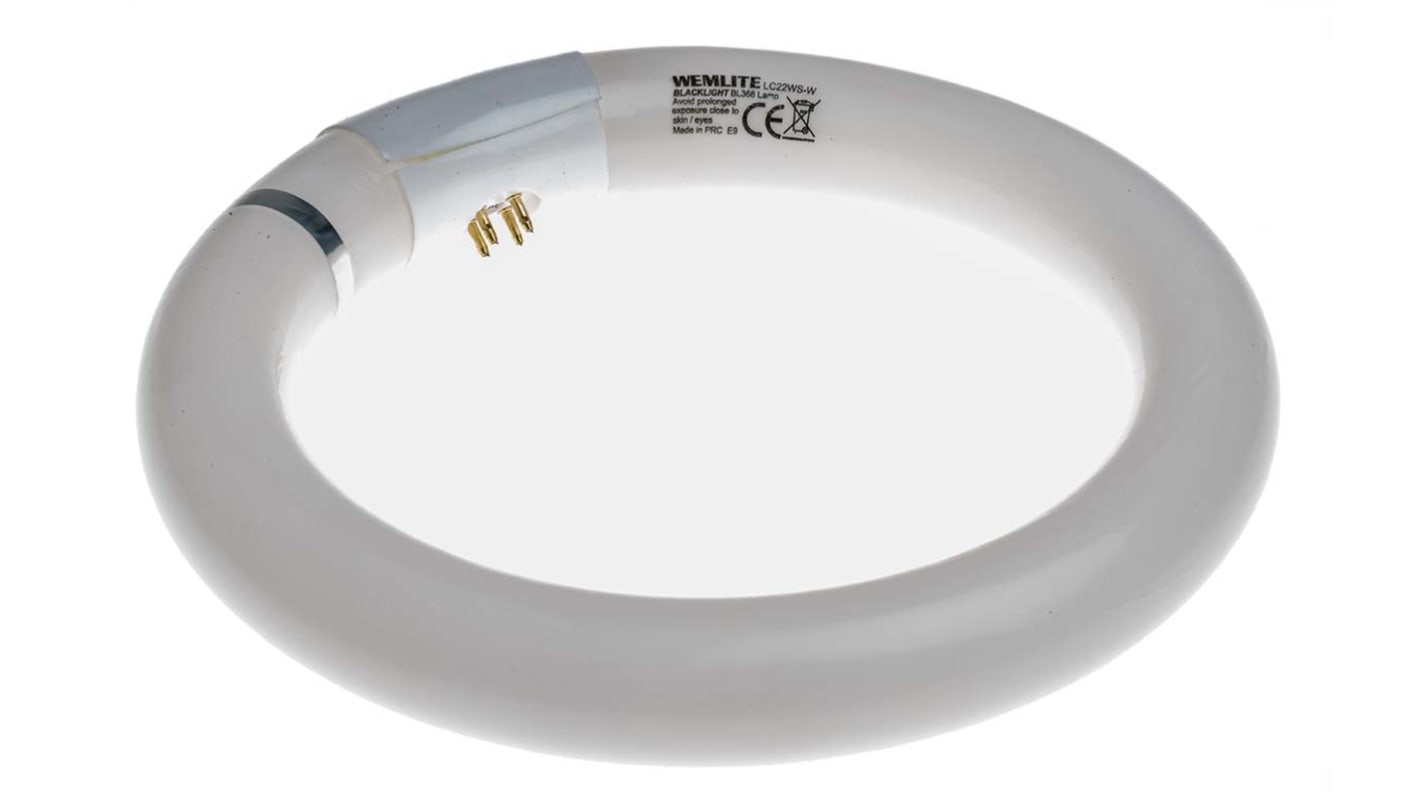 Luce moschicida, Rotonda, 22 W, G10q, lunghezza 203 mm, diametro 210mm