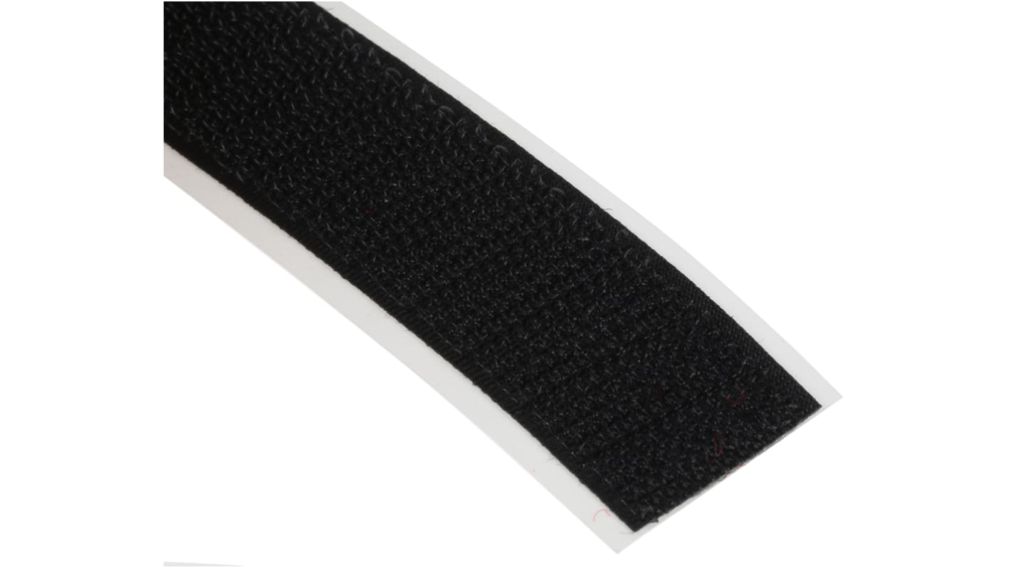 Velcro Black Hook Tape, 20mm x 5m