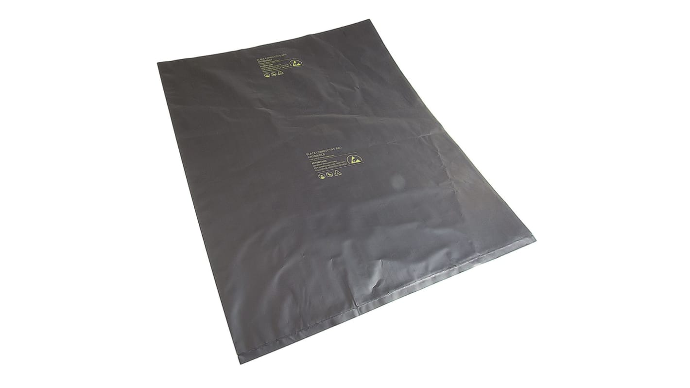 RS PRO Black Conductive Bag 508mm(W)x 406mm(L)