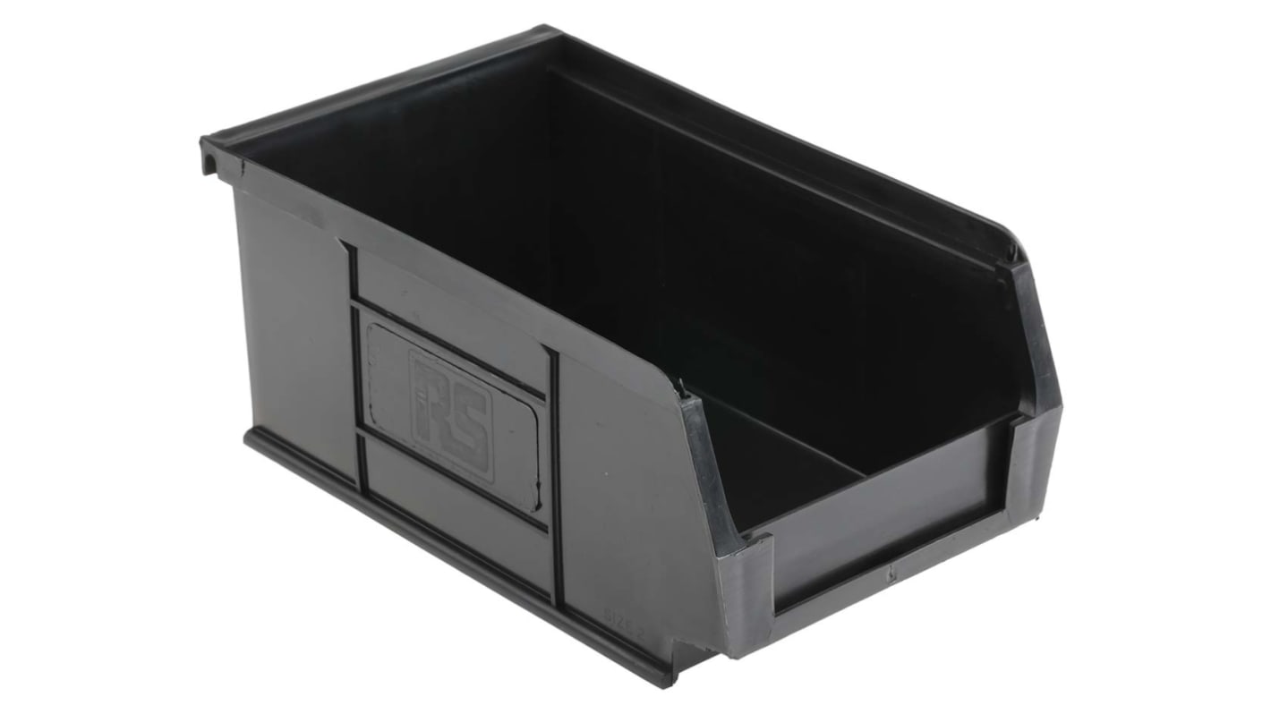 Conductive Plastic ESD Bin 165mm (L) 100mm (W) 75mm (H)