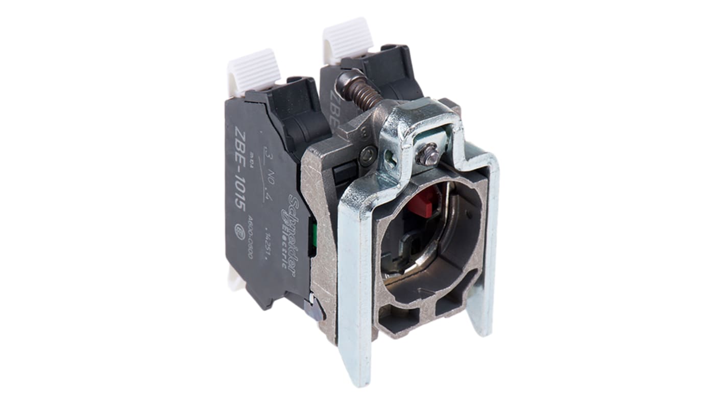 Schneider Electric コンタクトブロック 1NO + 1NC スクリュークランプターミナル ZB4BZ1055