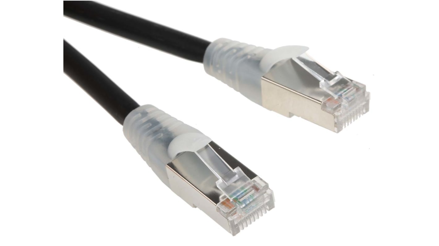 Kabel Ethernet Cat6 długość 10m Z zakończeniem RS PRO LSZH średnica 6mm