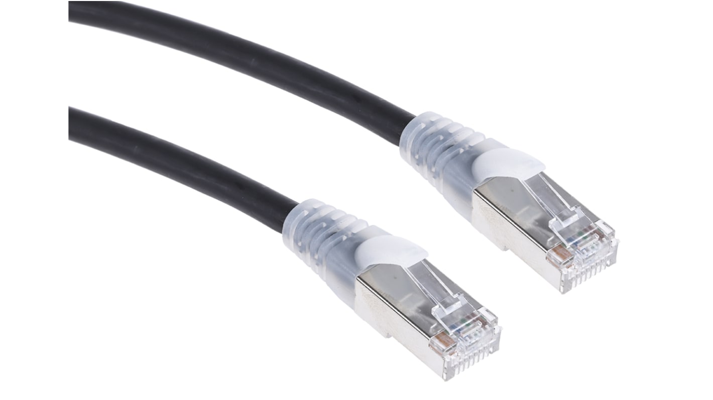 Kabel Ethernet Cat6 długość 3m Z zakończeniem RS PRO LSZH średnica 6mm