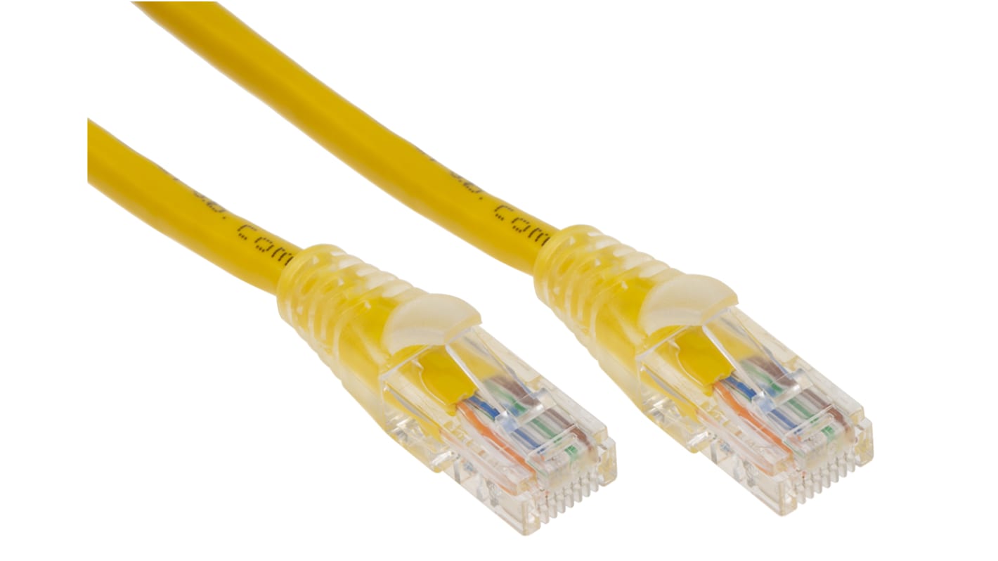 Kabel Ethernet Cat5e długość 2m Z zakończeniem RS PRO PVC średnica 5.5mm