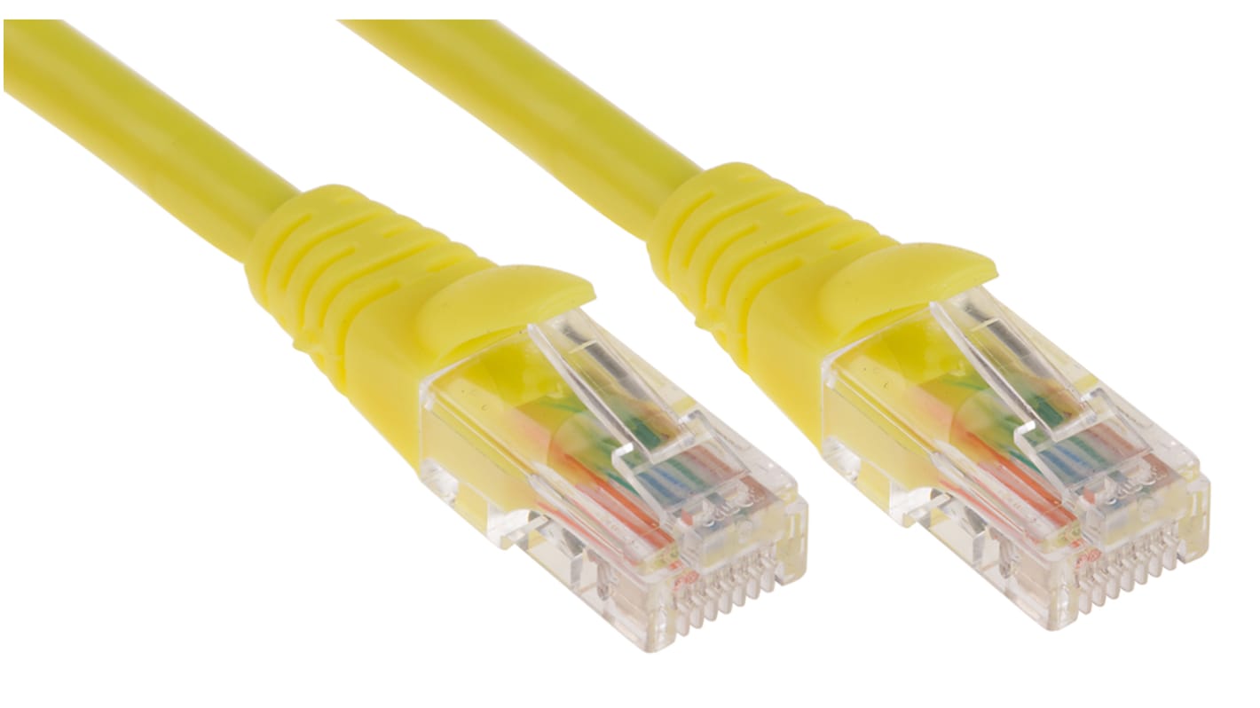 Kabel Ethernet Cat5e długość 2m Z zakończeniem RS PRO LSZH średnica 5.5mm