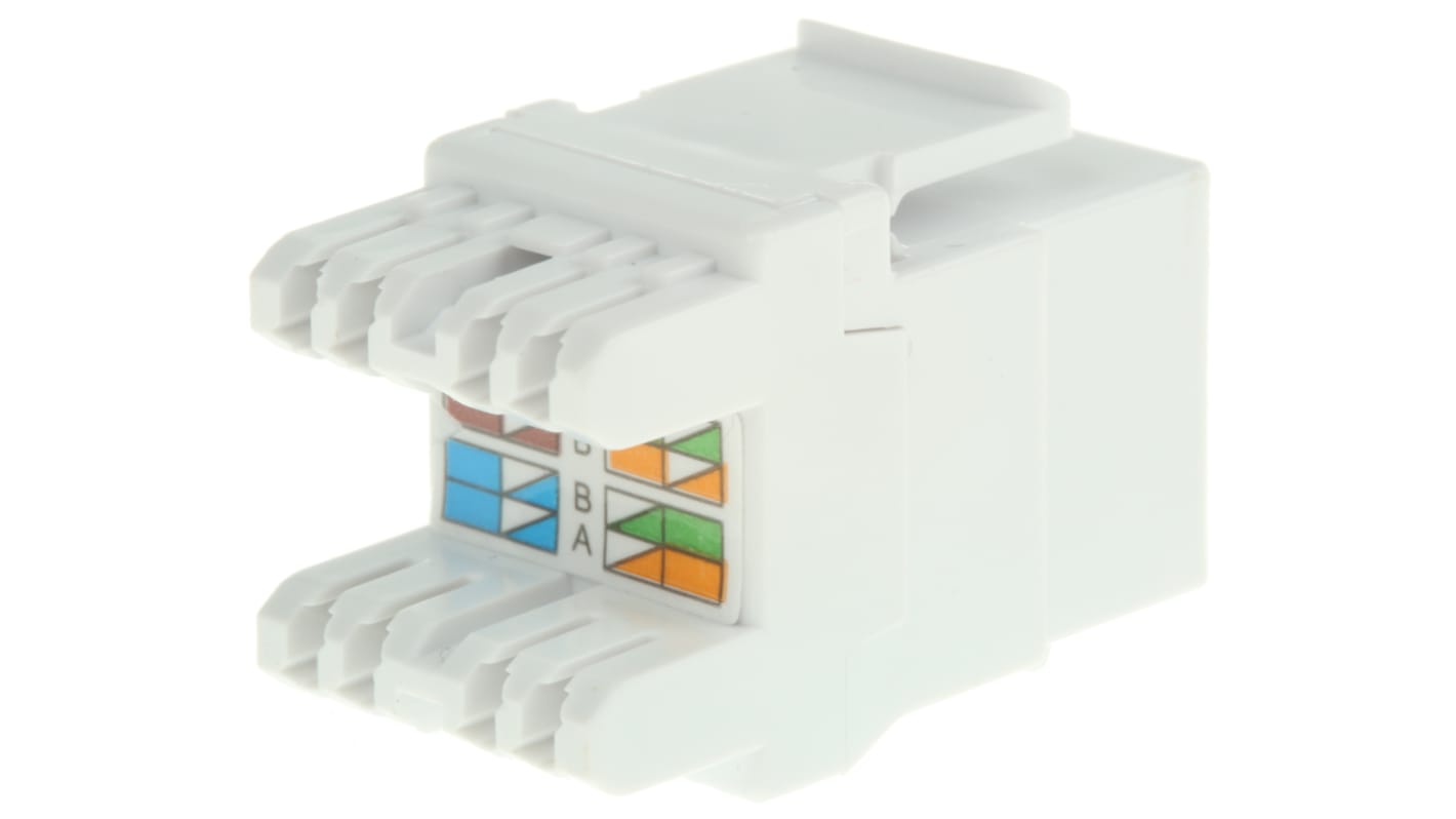 RS PRO Cat6 RJ45 1 Port Jack, UTP Shielding