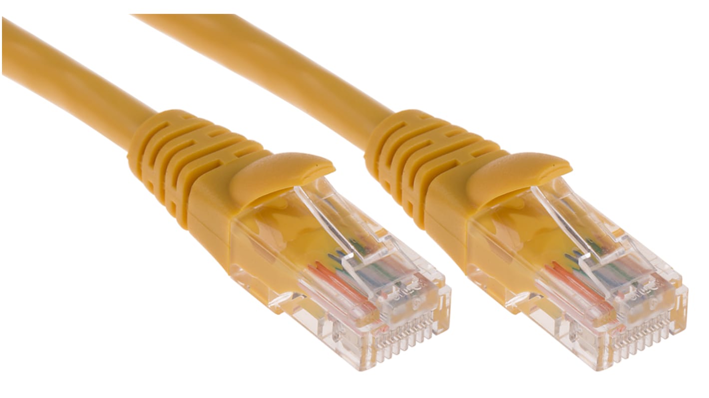 Kabel Ethernet Cat5e długość 10m Z zakończeniem RS PRO PVC średnica 5.5mm