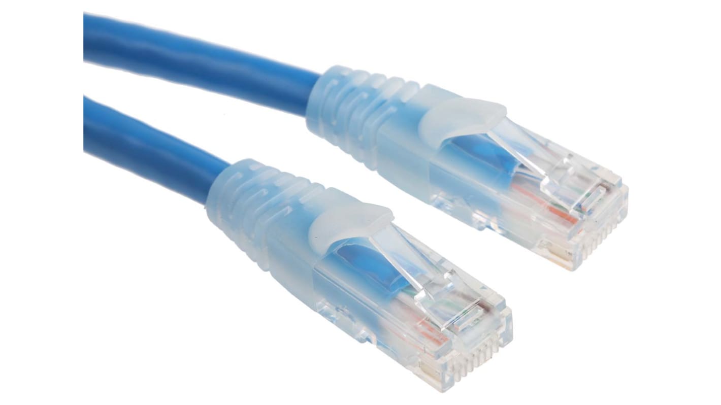 Kabel Ethernet Cat6 długość 5m Z zakończeniem RS PRO PVC średnica 3.5mm