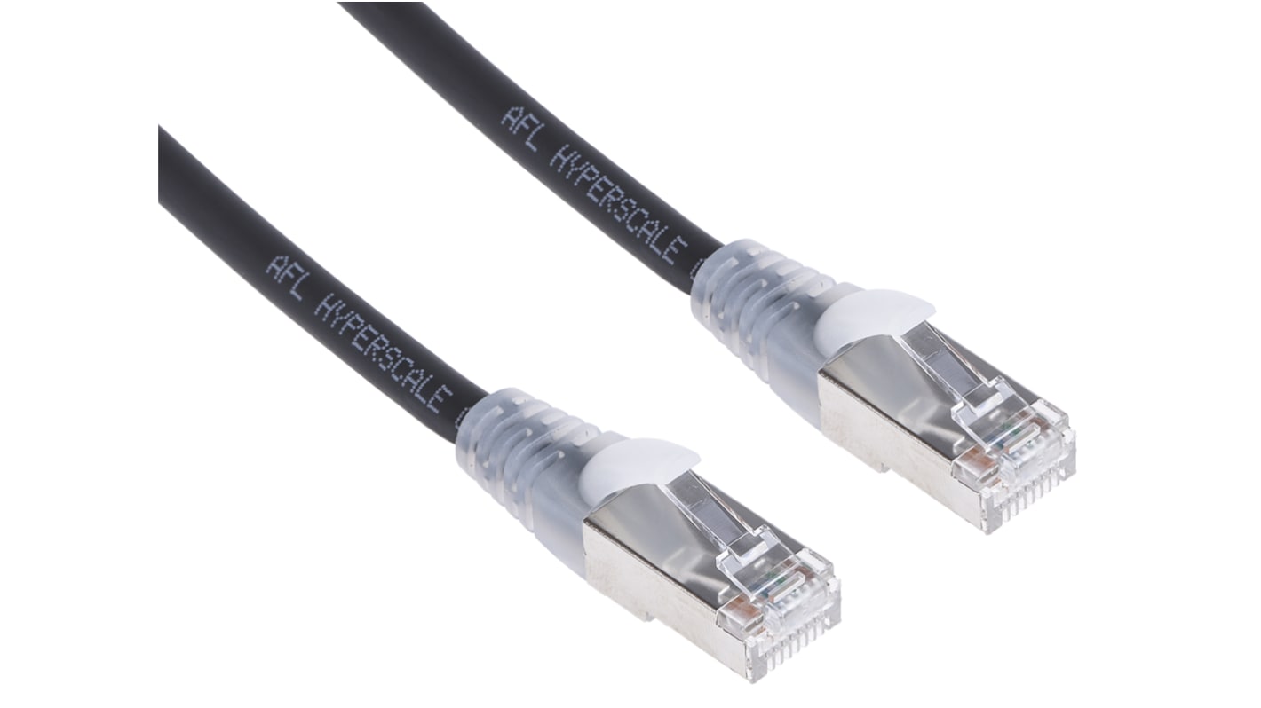 RS PRO Ethernetkabel Cat.6, 0.5m, Schwarz Patchkabel, A RJ45 F/UTP Stecker, B RJ45, LSZH