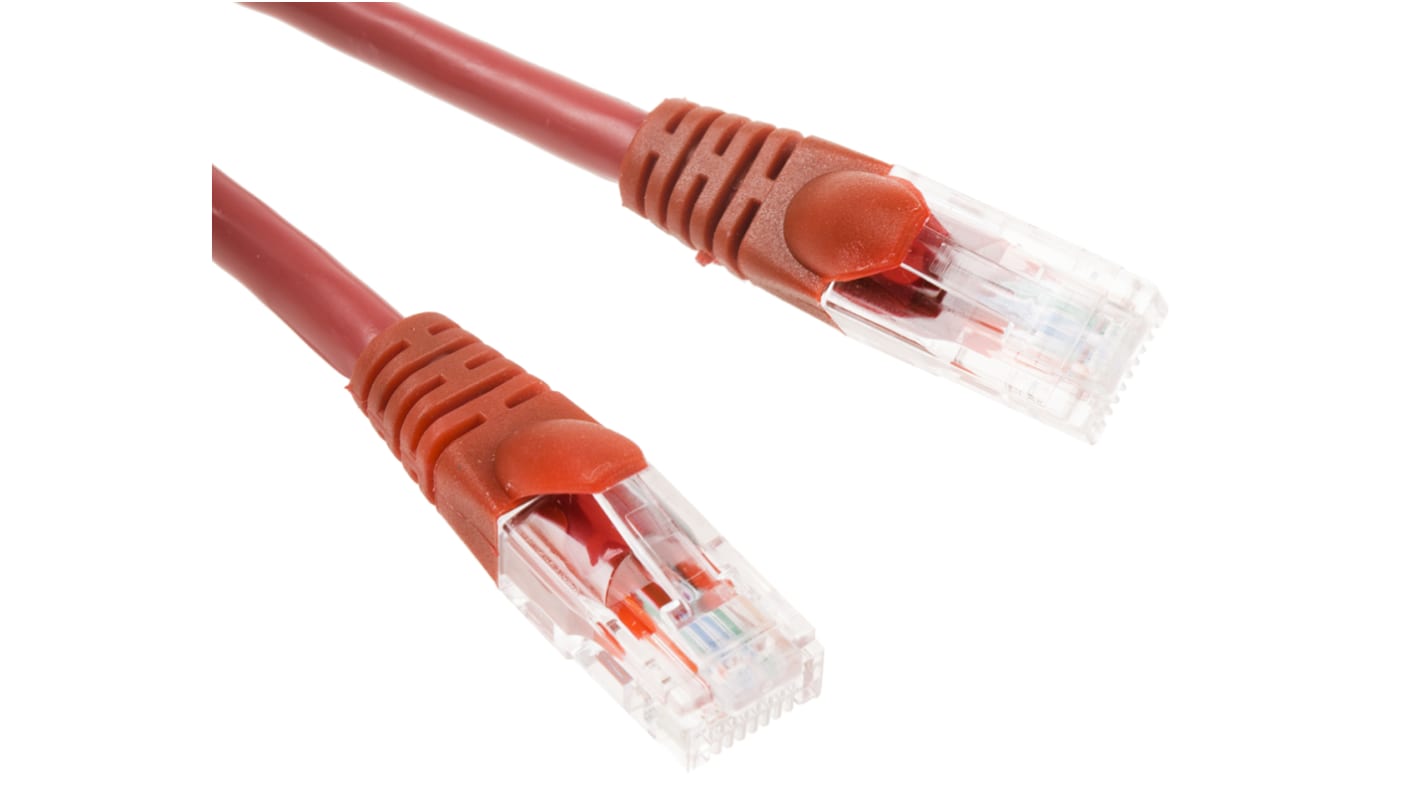 Kabel Ethernet Cat5e długość 5m Z zakończeniem RS PRO LSZH średnica 5.5mm