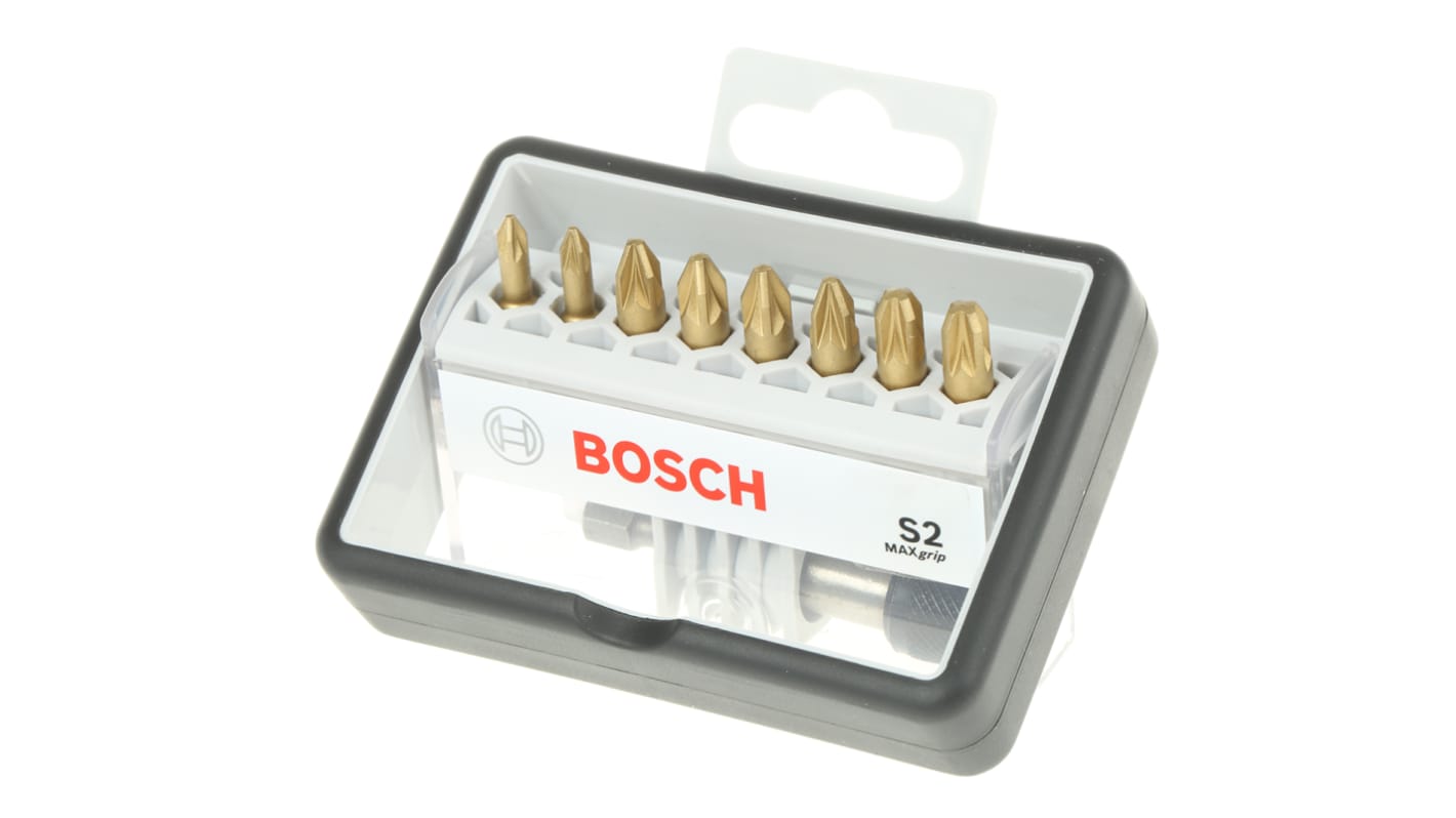 Bosch Pozidriv Screwdriver Bit, PZ1, PZ2, PZ3 Tip