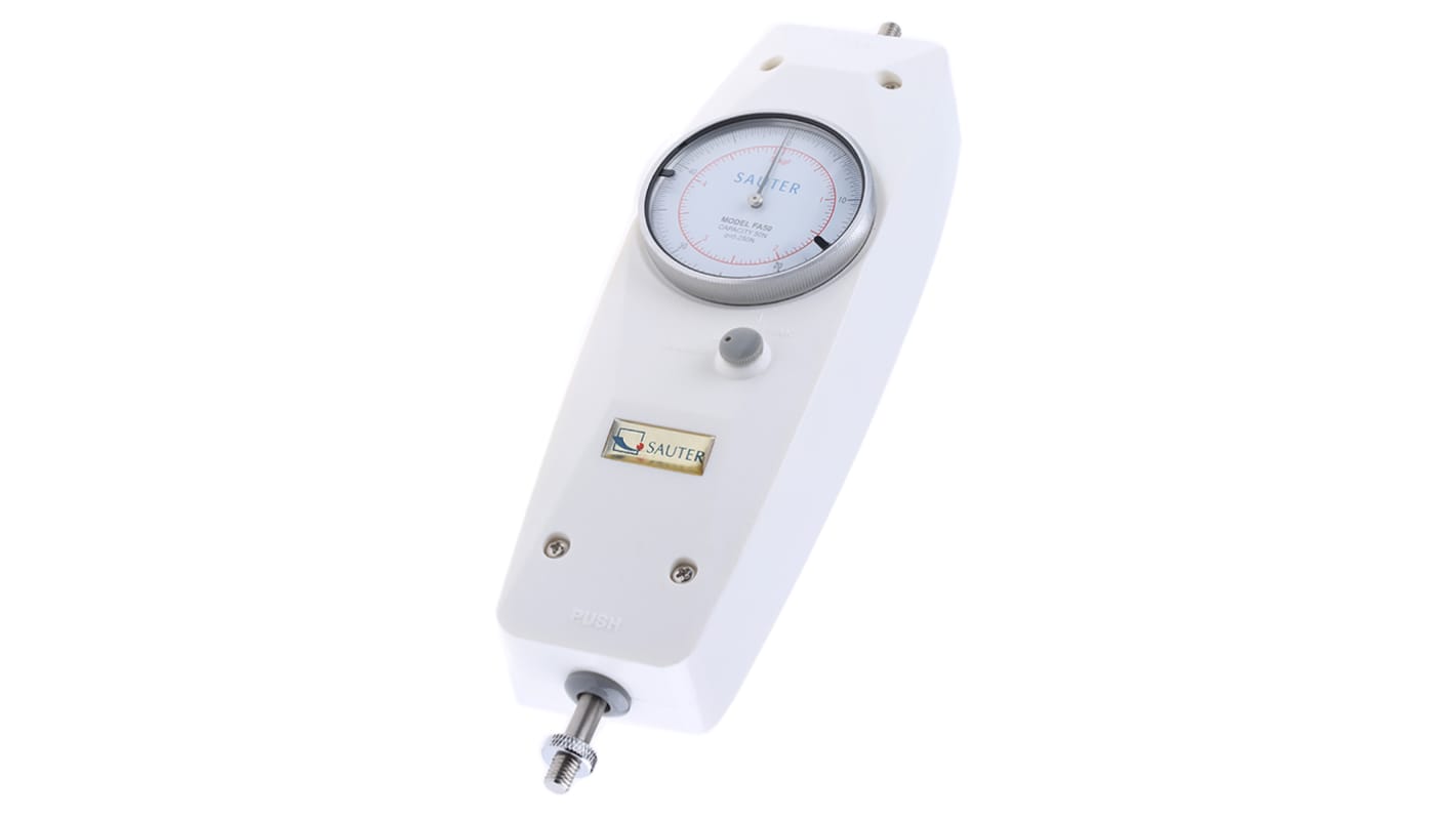 Sauter FA 50. Force Gauge, Range: 50N, Resolution: 0.25 N, With RS Calibration