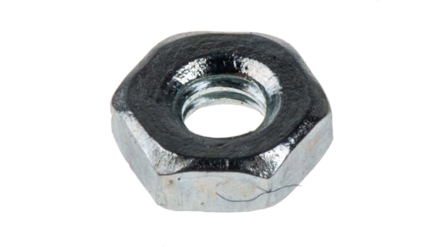 RS PRO Steel, Hex Nut, M2