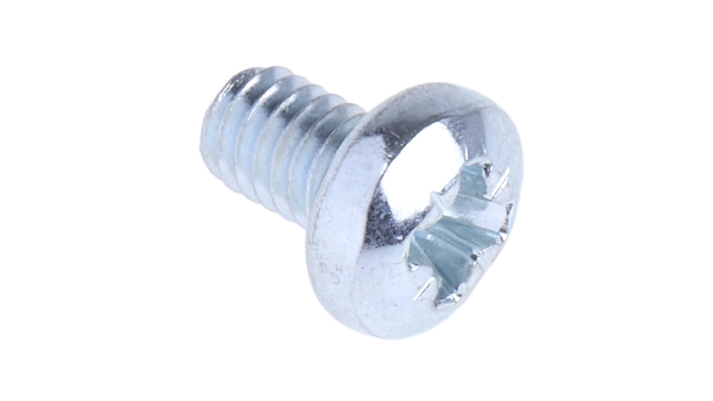Śruby maszynowe M4 łeb z łbem walcowym soczewkowym Stalowe długość 6.0mm skok 0.70mm