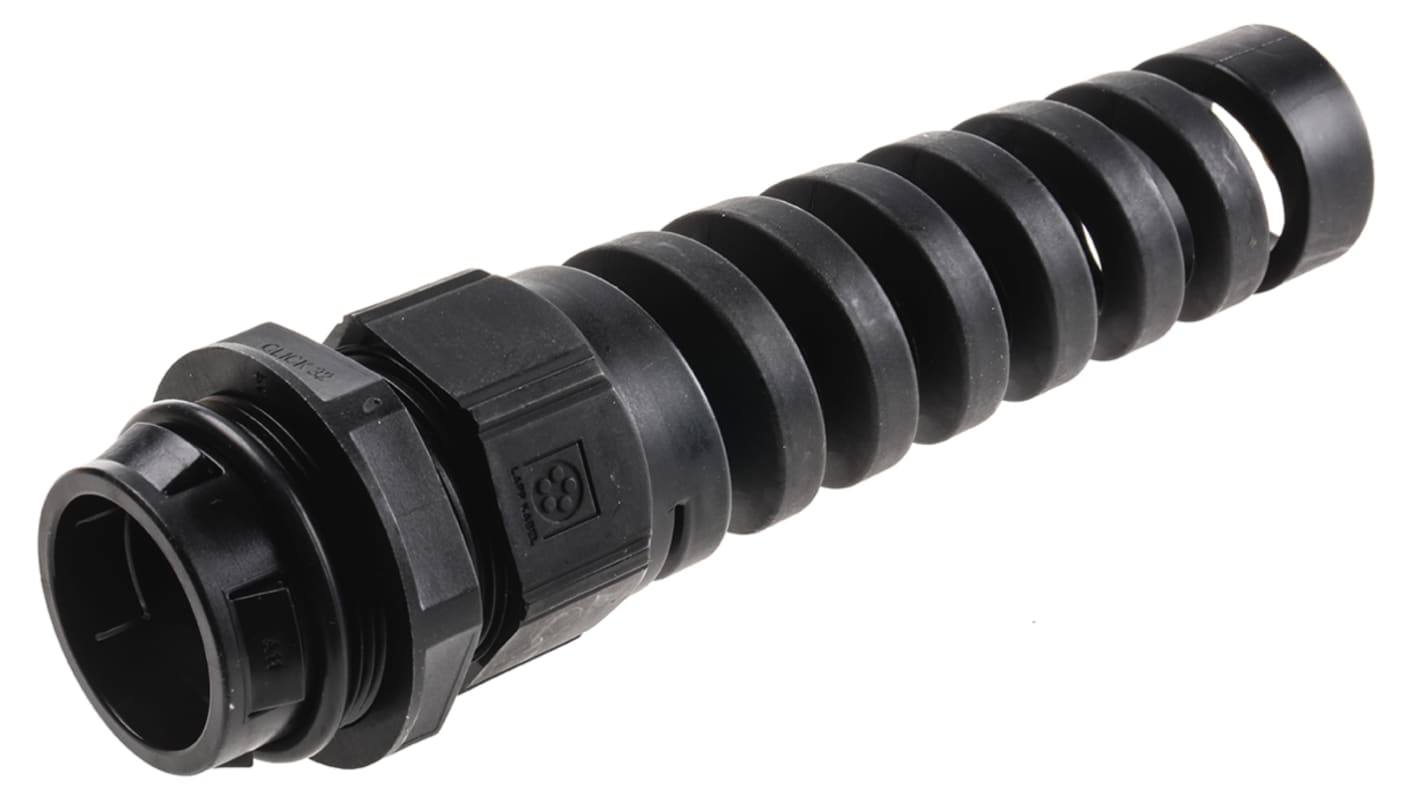 Lapp SKINTOP Series Black Polyamide Cable Gland, M32 Thread, 11mm min., 21mm max., IP68