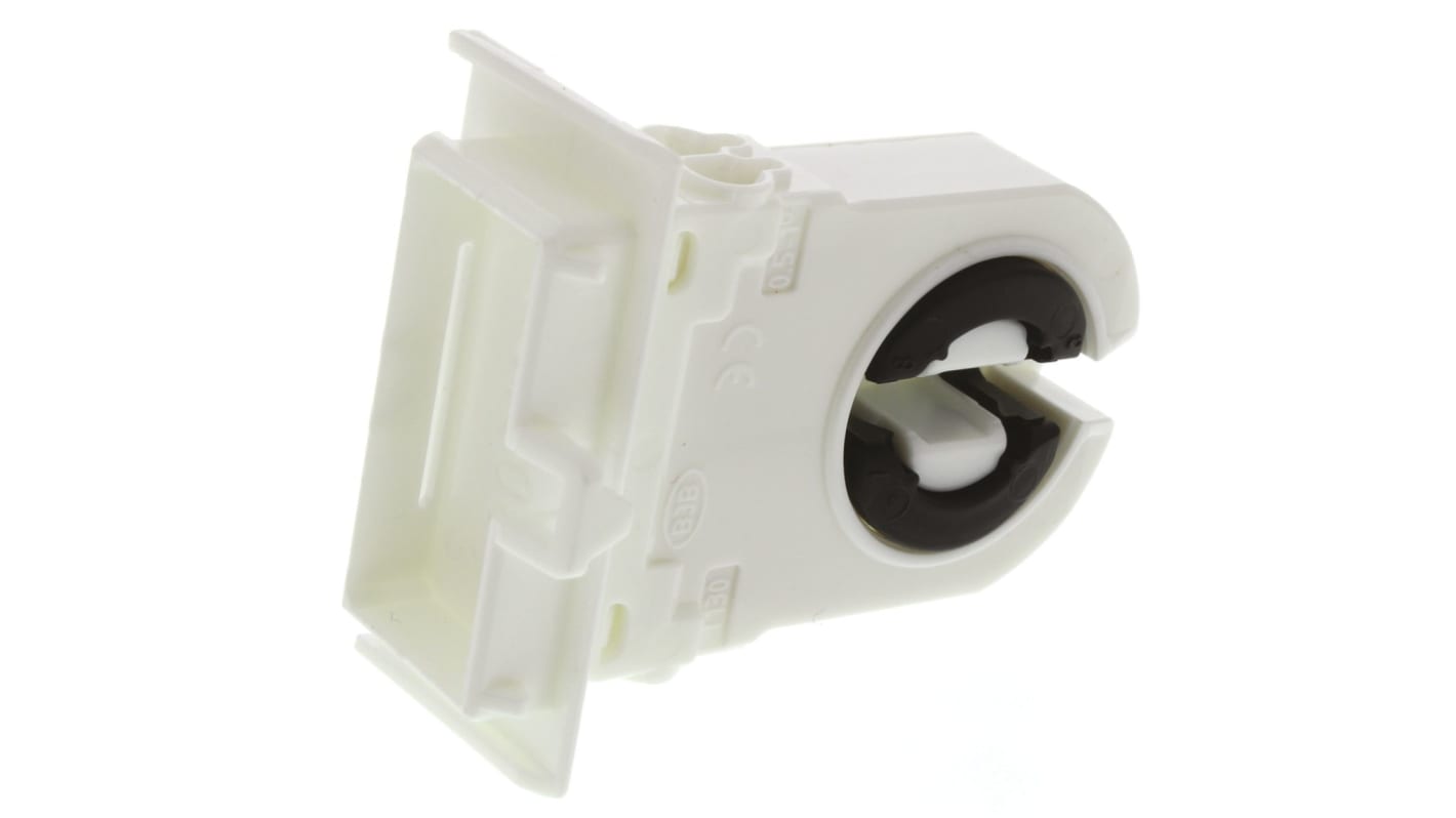 BJB Fluorescent T8/T12 Lamp Holder Snap-Fit - 26.308.1125.50