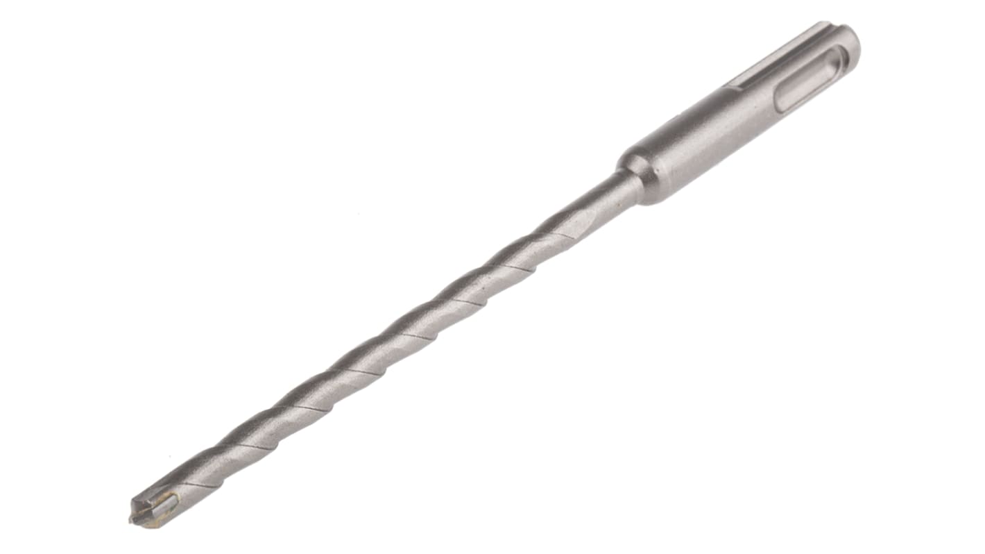RS PRO Carbide Tipped SDS Plus Drill Bit for Masonry, 6mm Diameter, 160 mm Overall
